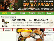 Tablet Screenshot of keralabhavan.com